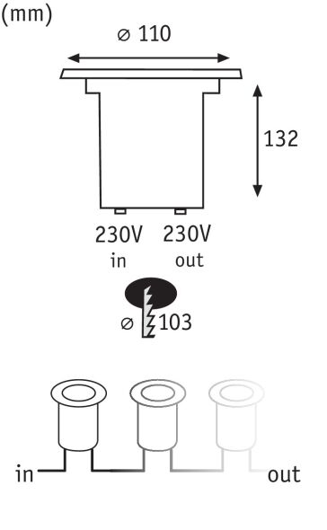 LED-Bodeneinbauleuchte 937.88