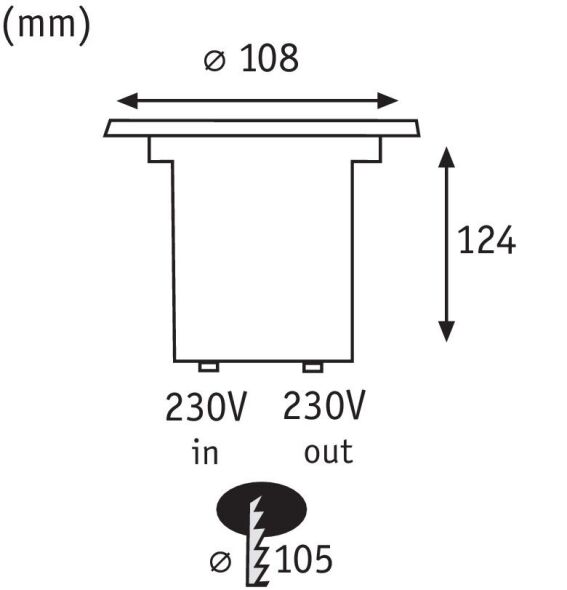 LED-Bodeneinbauleuchte 939.92