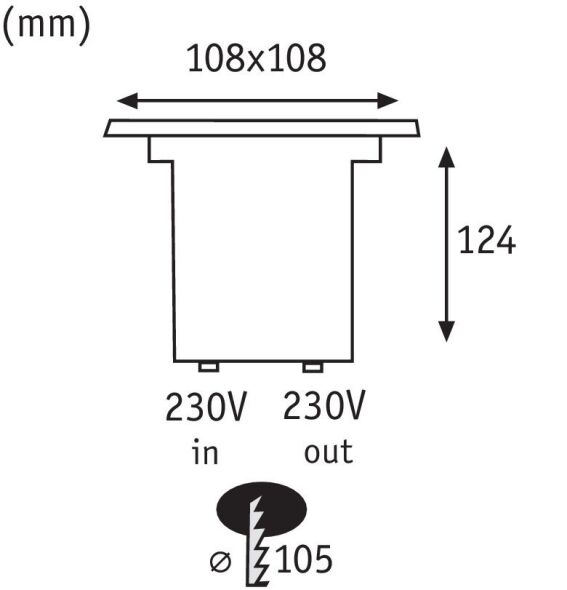 LED-Bodeneinbauleuchte 939.93