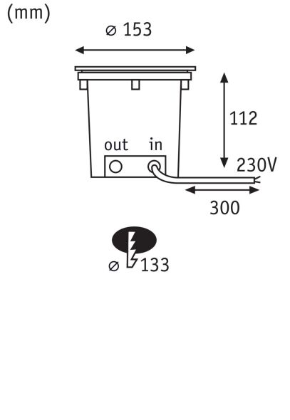 LED-Bodeneinbauleuchte 946.54