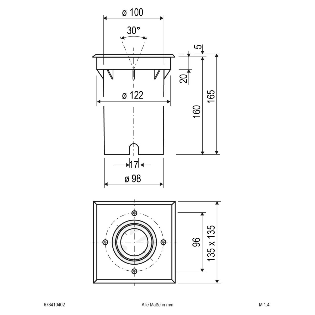 LED-Bodeneinbauleuchte 678410402