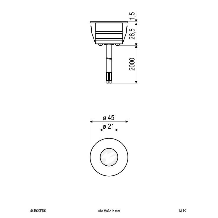 LED Bodenleuchte 441520EDS