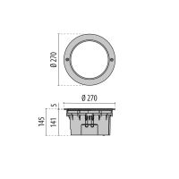 LED-Bodeneinbauleuchte 3111900