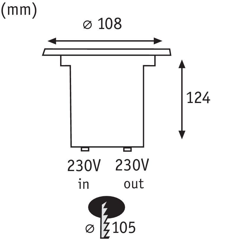 LED-Bodeneinbauleuchte 939.92