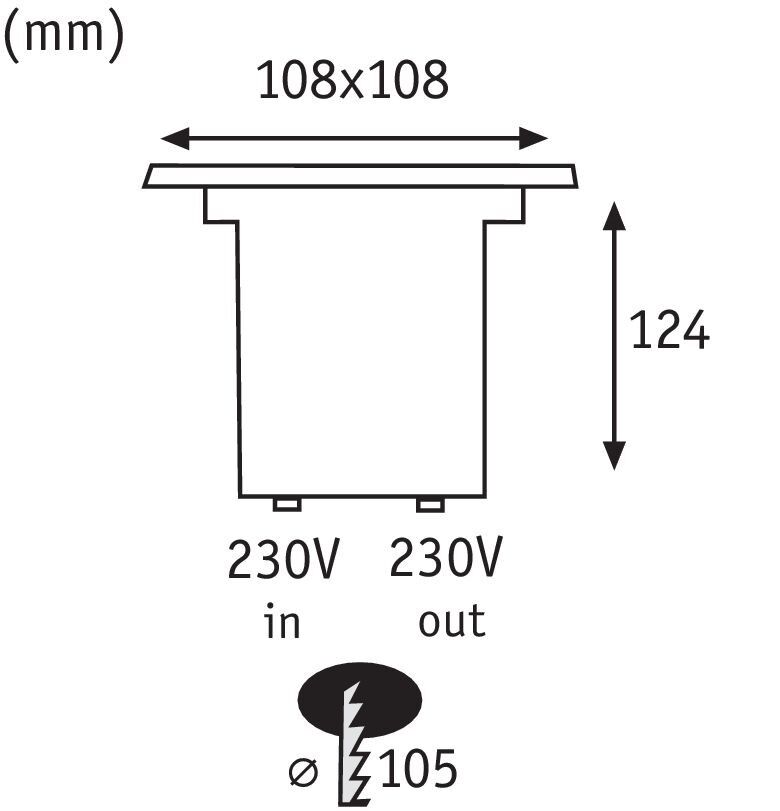 LED-Bodeneinbauleuchte 939.93