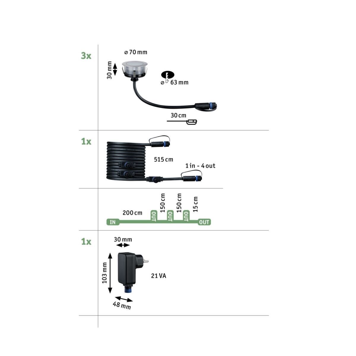 LED-Bodeneinbauleuchte 947.22