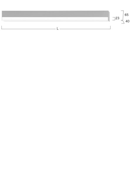 LED-Anbauleuchte LAXFEL-840H-L2055