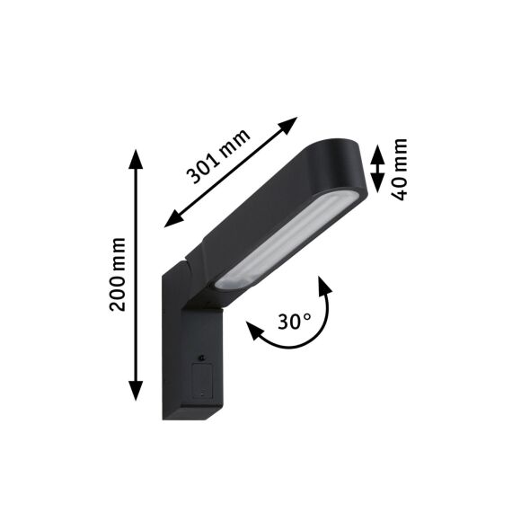 LED-Außenwandleuchte 945.49