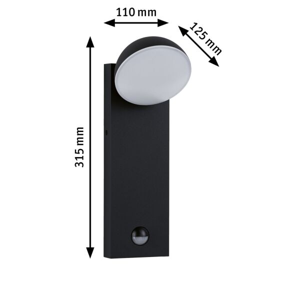 LED-Außenwandleuchte 947.39
