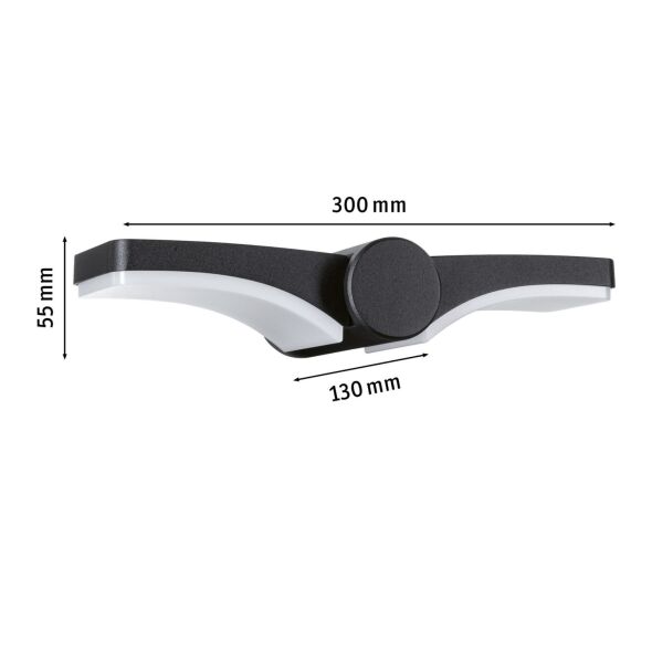LED-Außenwandleuchte 947.66