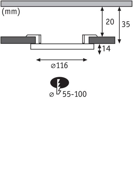 LED-Einbaupanel 3725