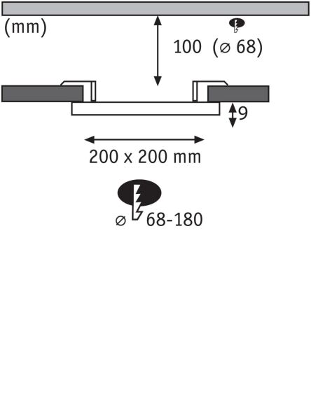 LED-Einbaupanel 799.59