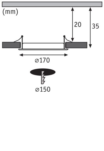 LED-Einbaupanel 920.71