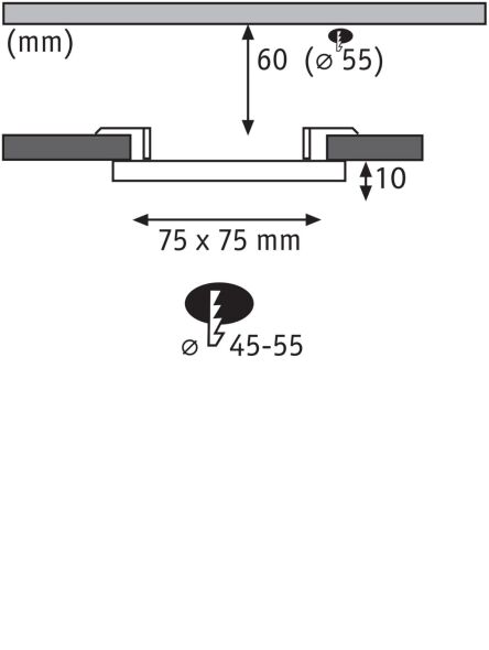 LED-Einbaupanel 923.90