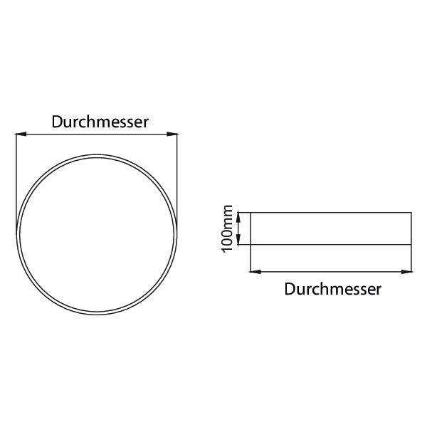 LED-Anbau-Flächenleuchte 13683174