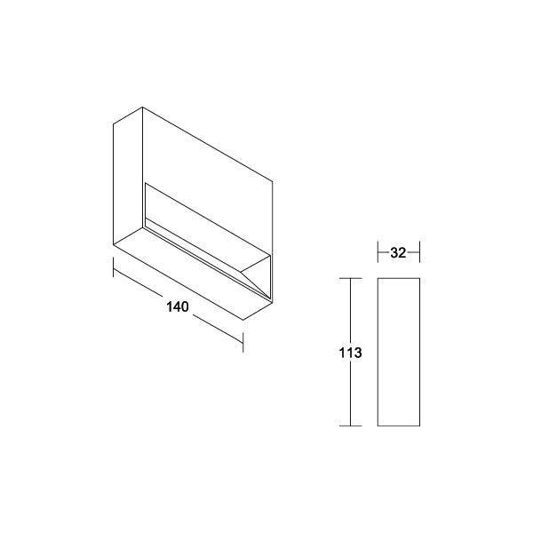 LED-Wandleuchte 60119103
