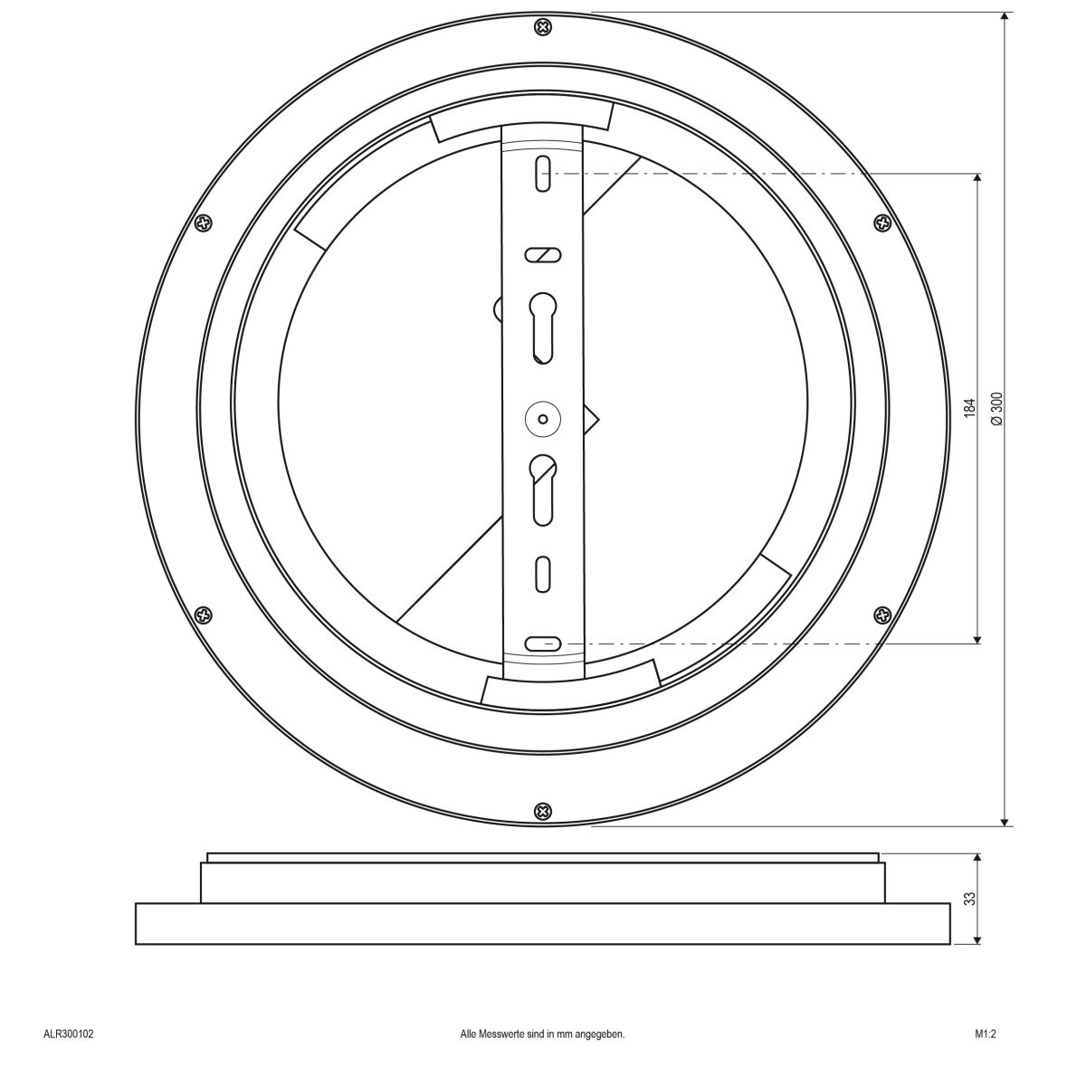 LED-Anbauleuchte ALR300102