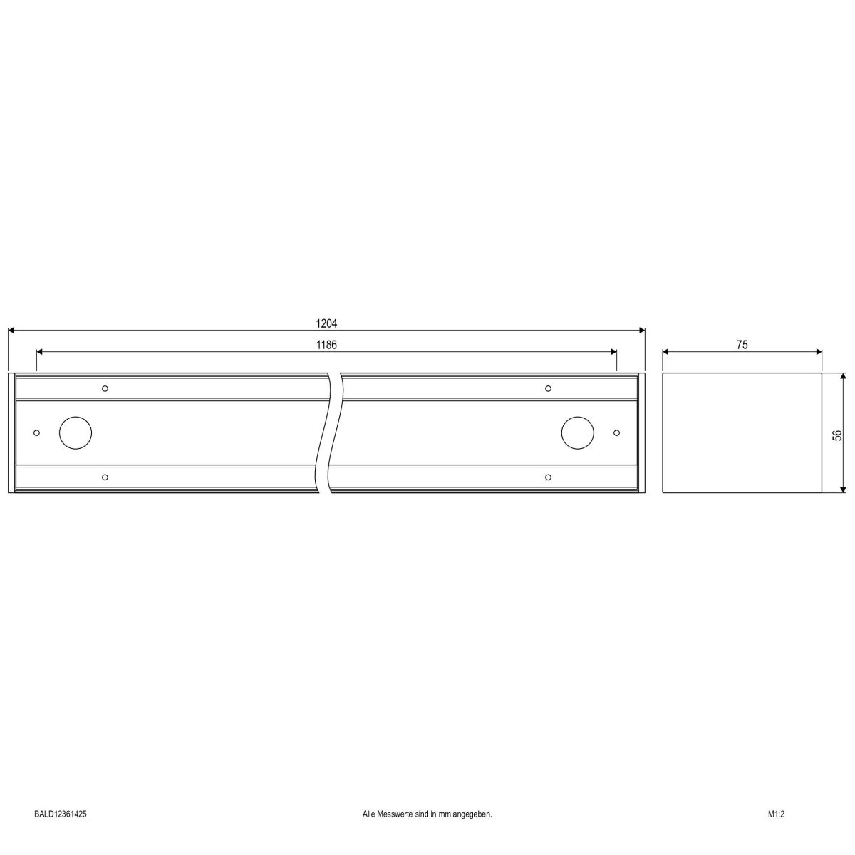LED-Anbauleuchte BALD12361425