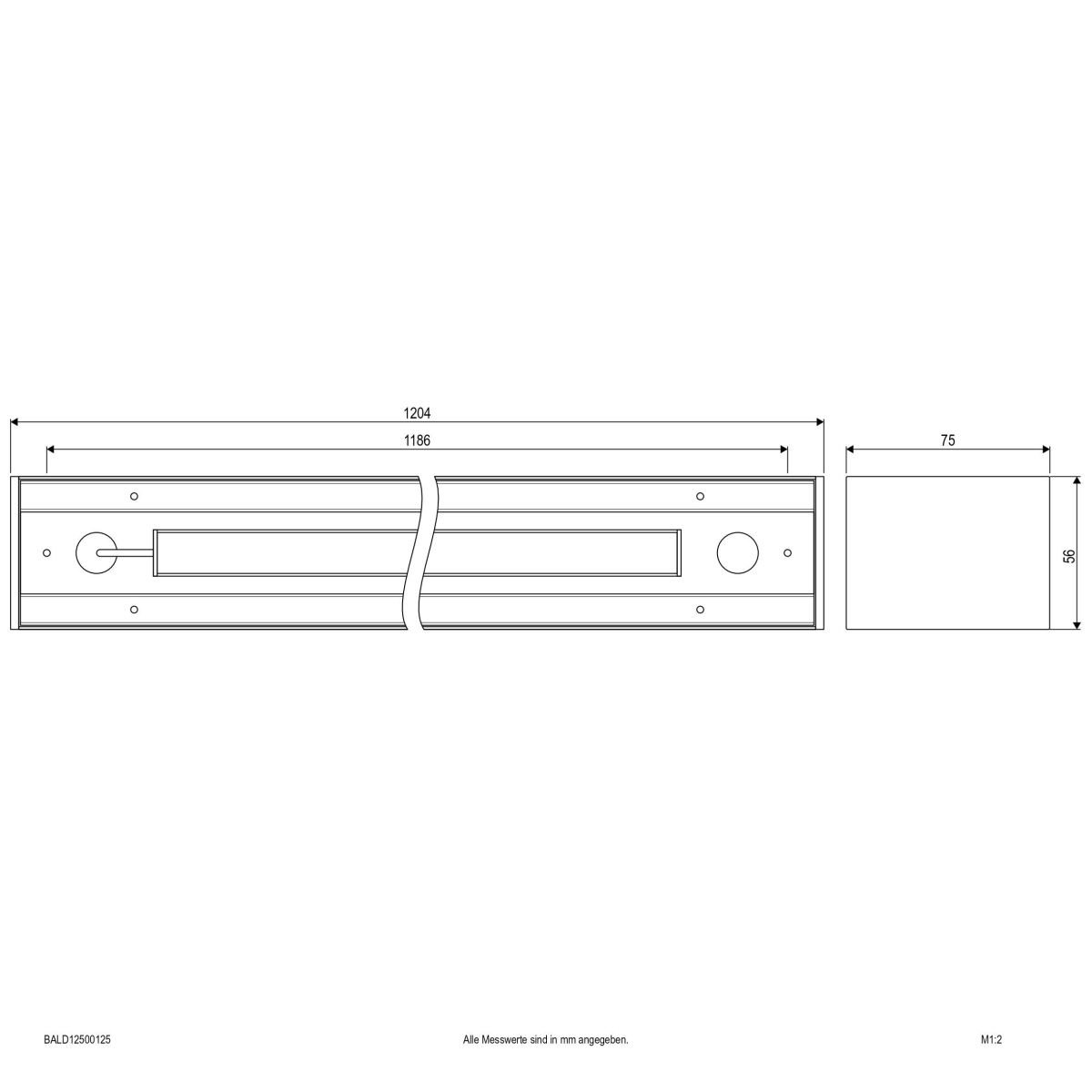 LED-Anbauleuchte BALD12500125