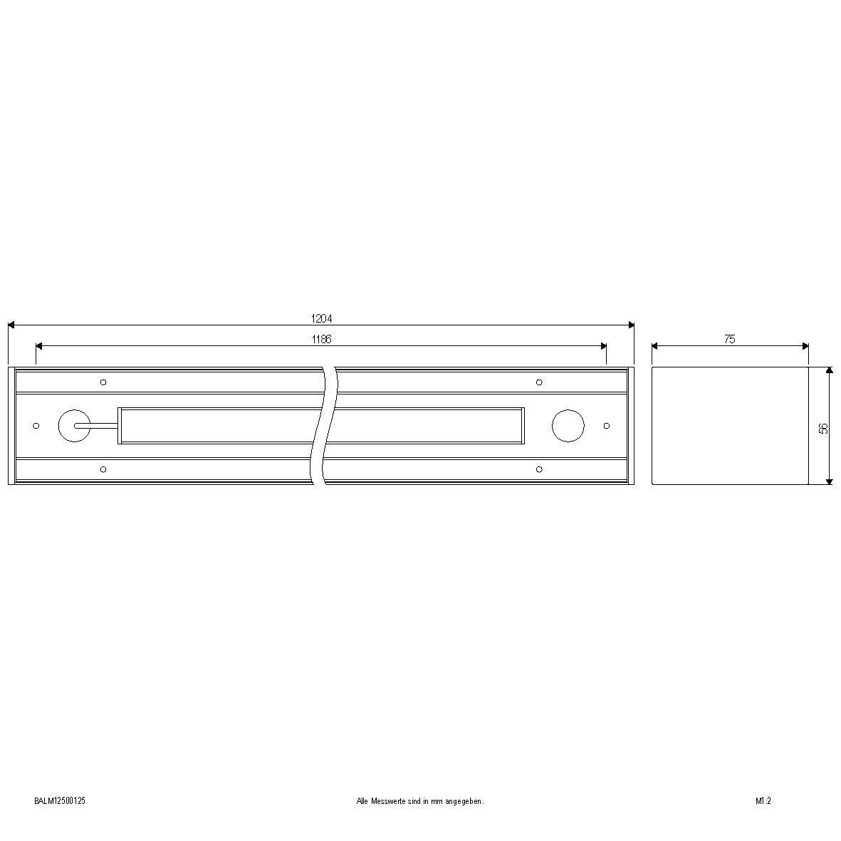 LED-Anbauleuchte BALM12500125