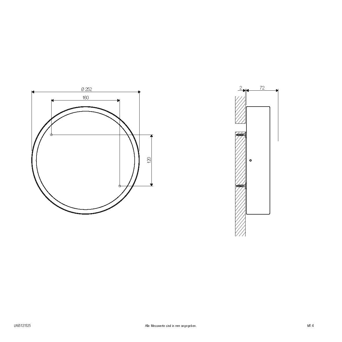 LED-Anbauleuchte LR65121525