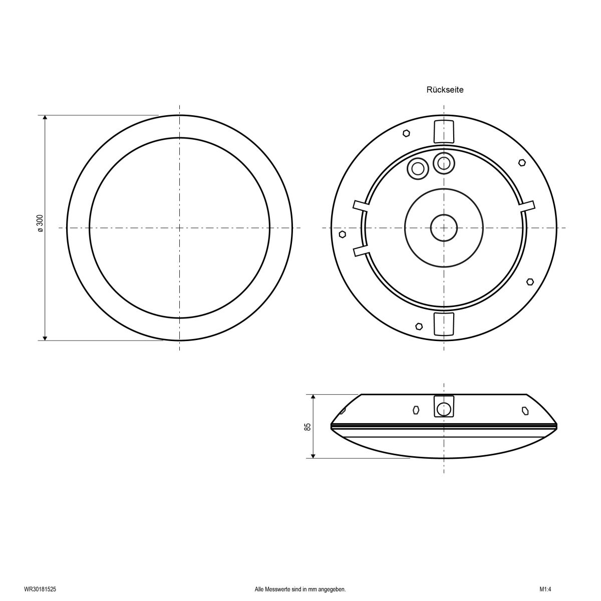 LED-Anbauleuchte WR30181525