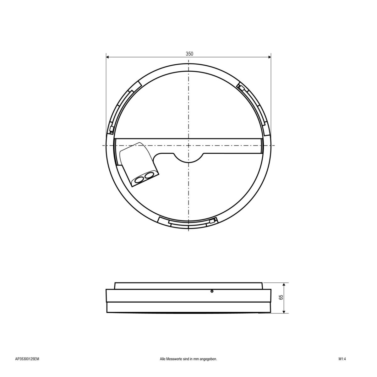 LED-Anbaupanel AP35300125EM