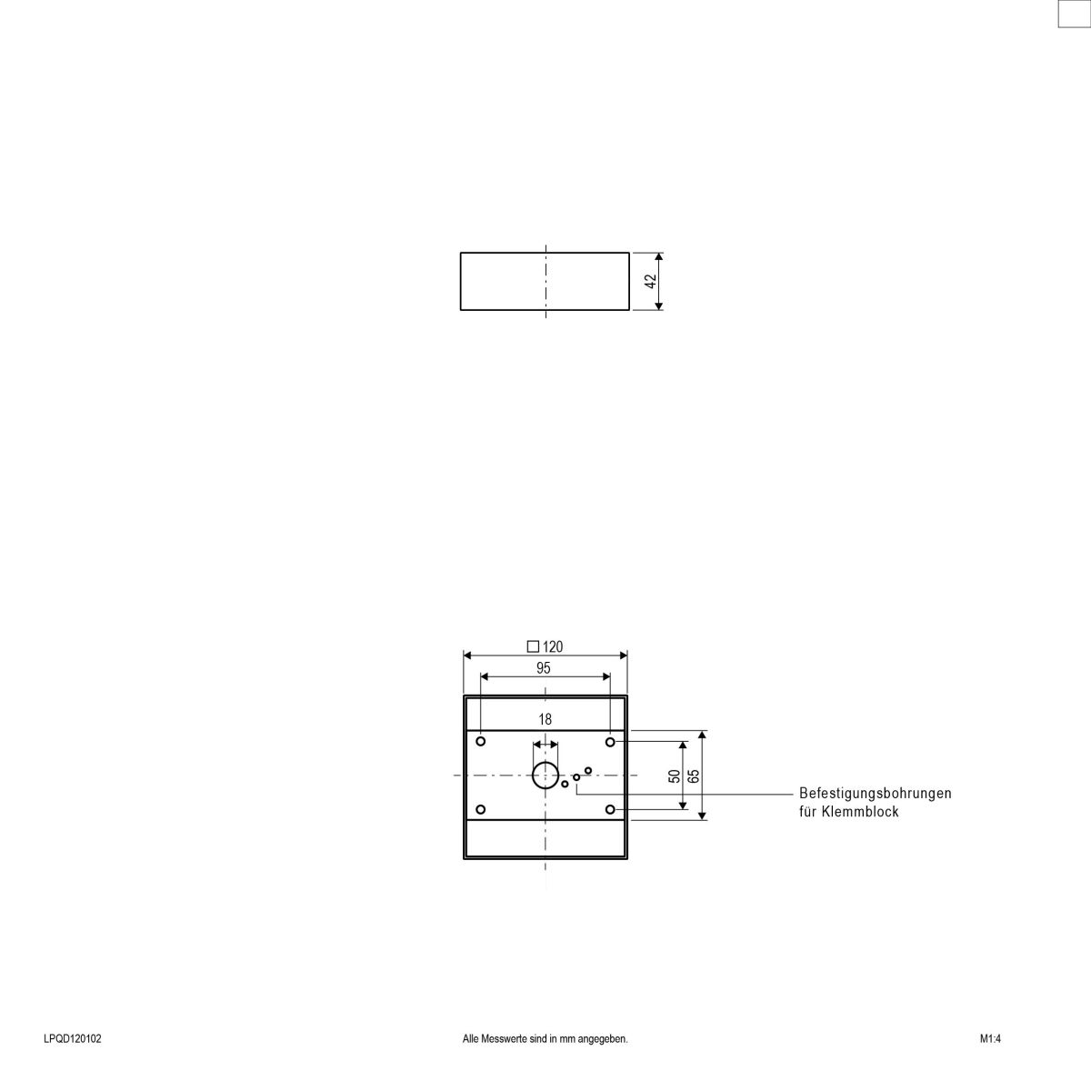 LED-Anbaupanel LPQD120102