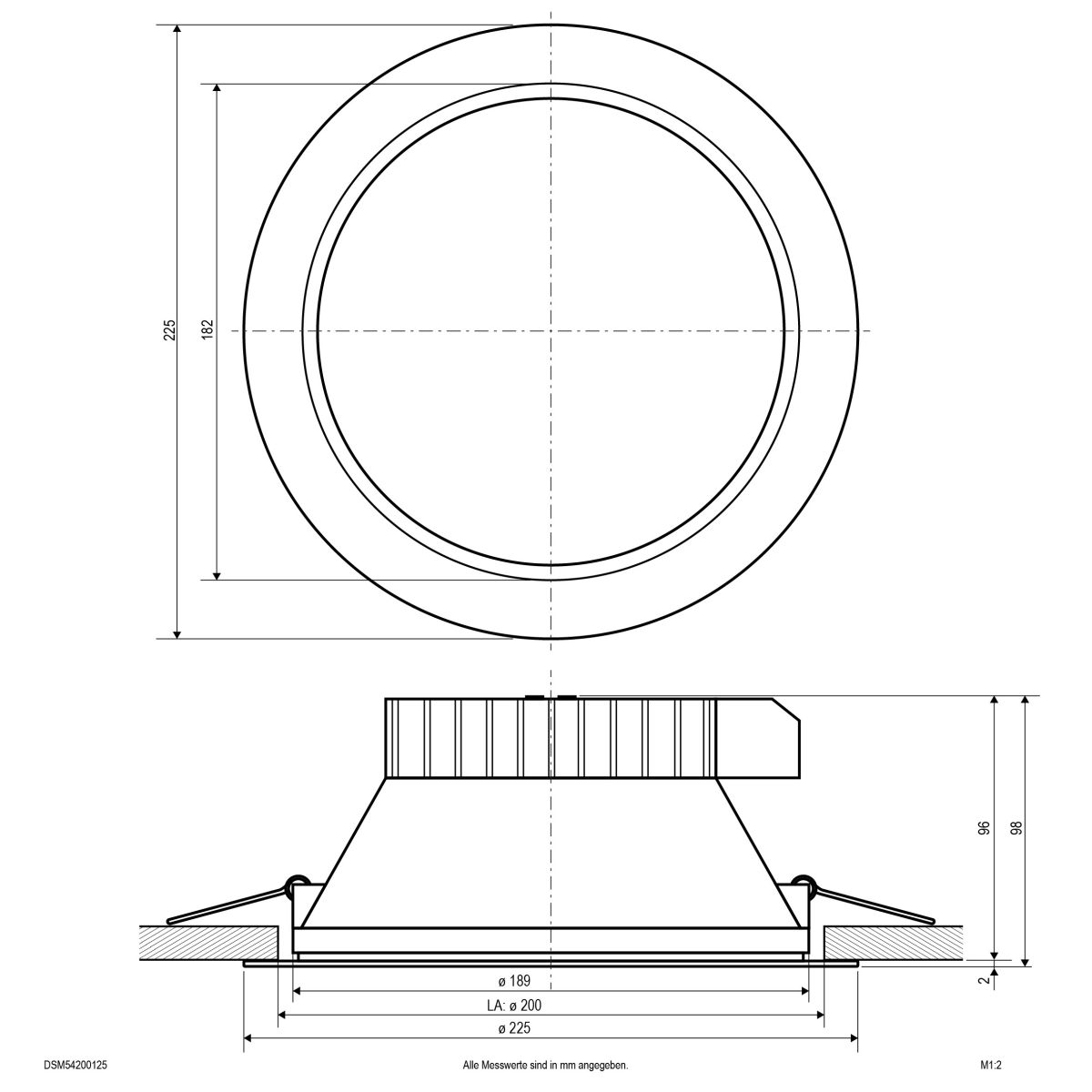 LED-Deckeneuchte DSM54200125