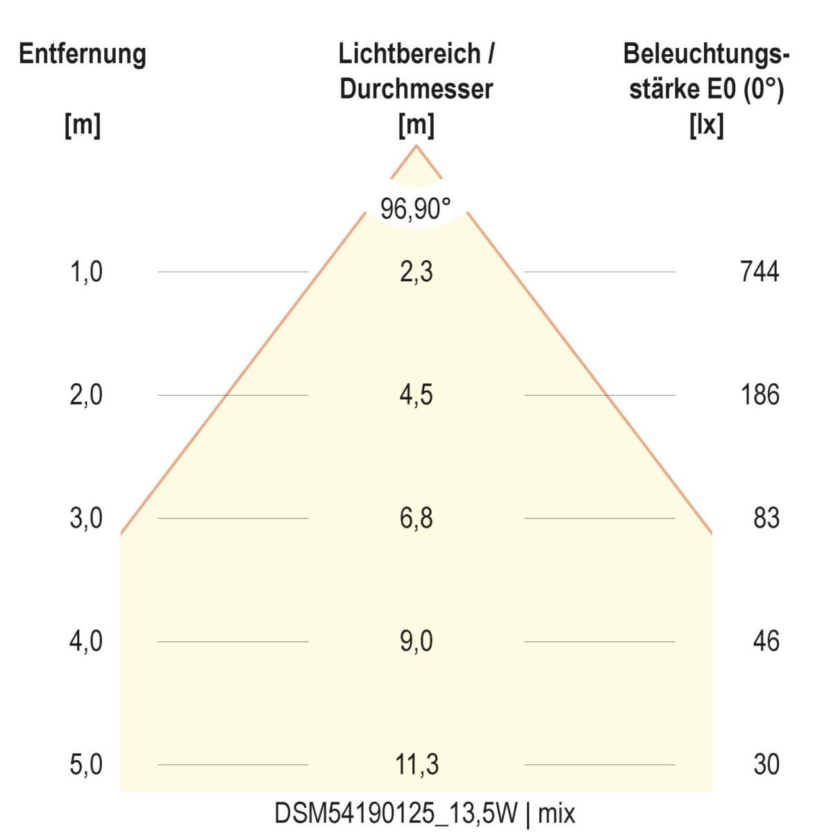 LED-Deckenleuchte DSM54190125
