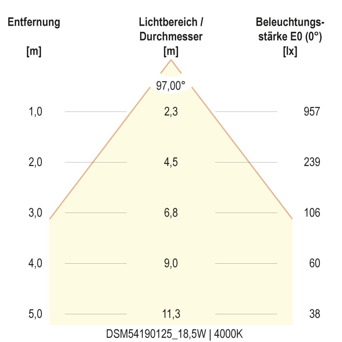 LED-Deckenleuchte DSM54190125