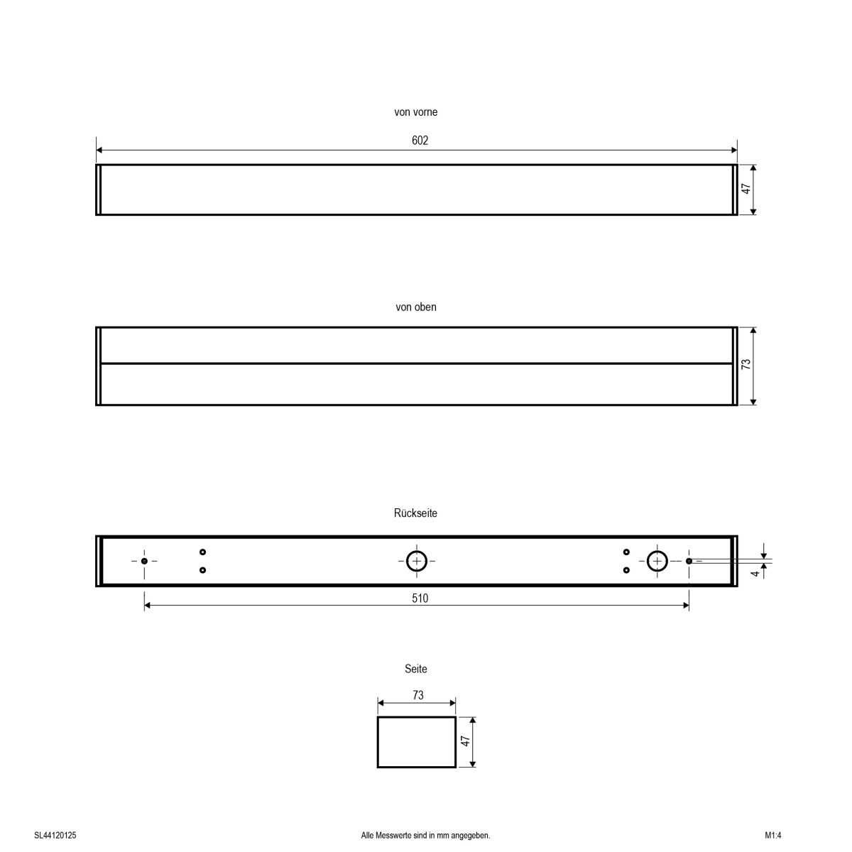 LED-Wandleuchte SL44120125