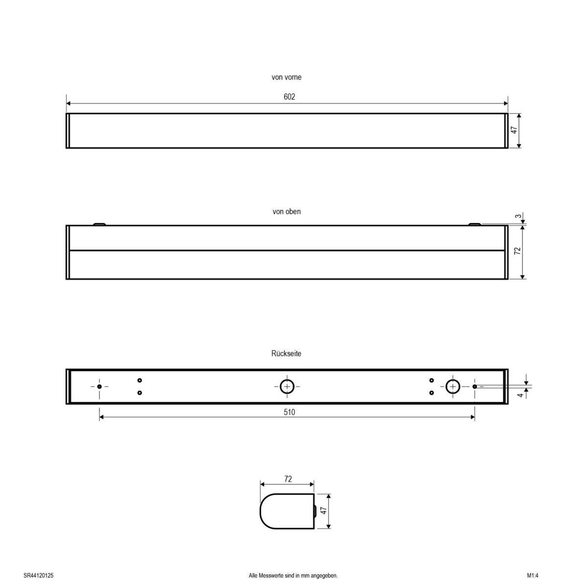 LED-Wandleuchte SR44120125