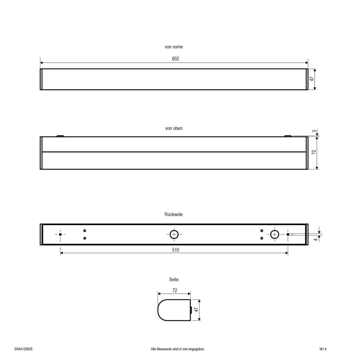 LED-Wandleuchte SR44120925