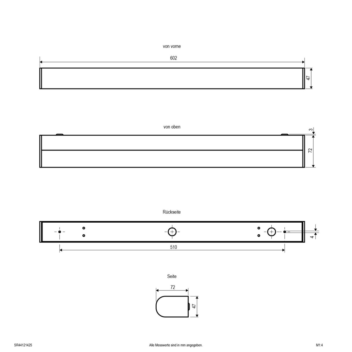 LED-Wandleuchte SR44121425