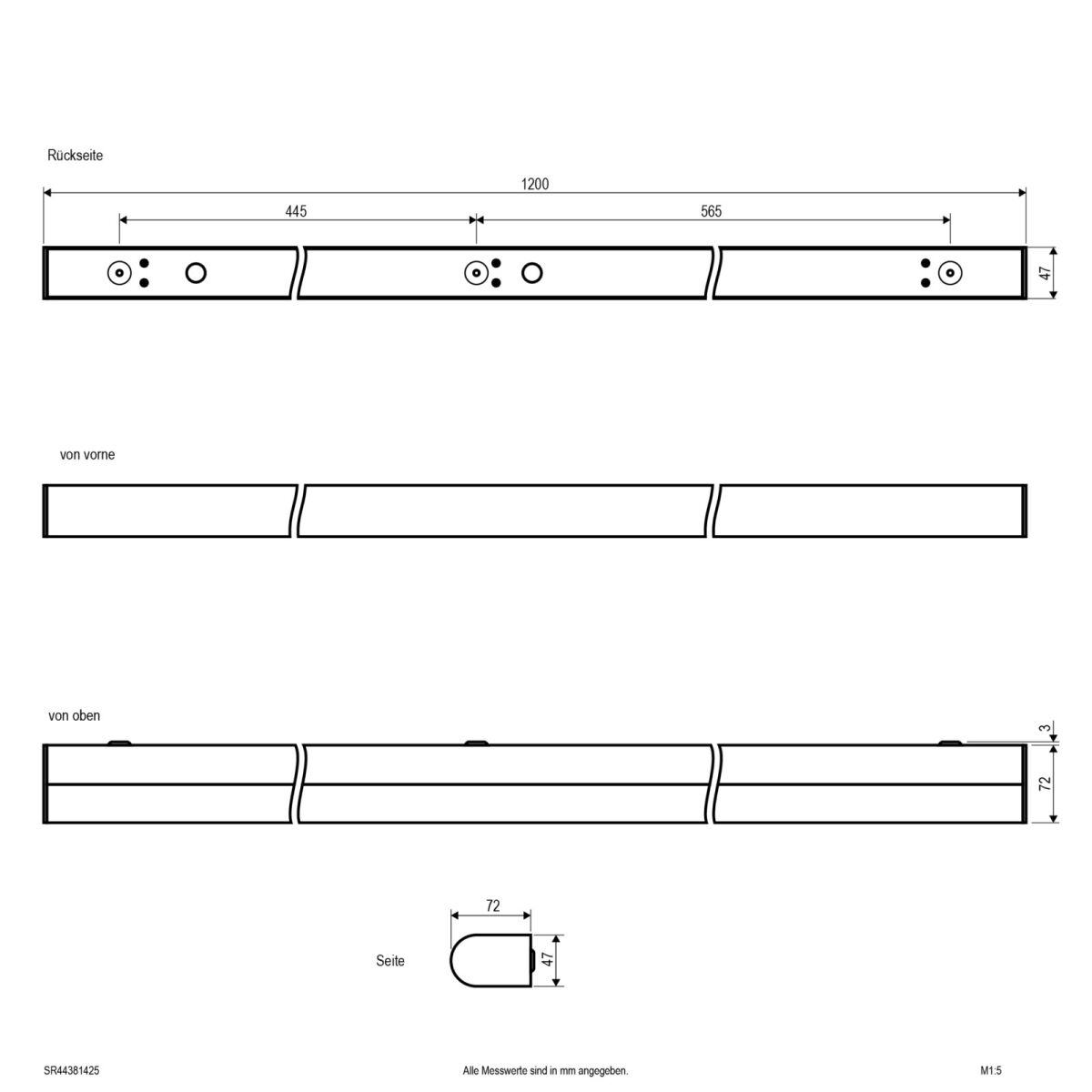 LED-Wandleuchte SR44381425