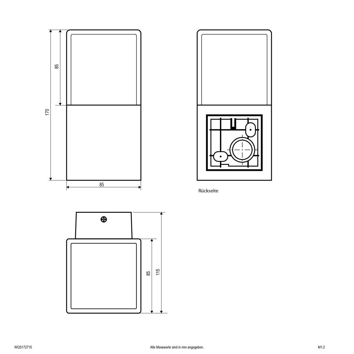 Pollerleuchte WQS172715