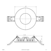 LED-Einbaupanel LTR080925