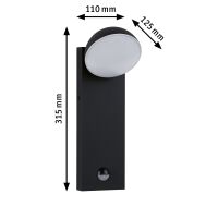 LED-Außenwandleuchte 947.39