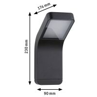 LED-Außenwandleuchte 947.44