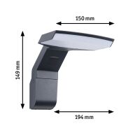 LED-Außenwandleuchte 948.27