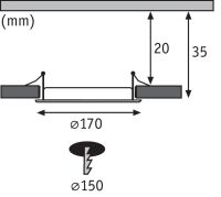 LED-Einbaupanel 920.59