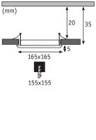 LED-Einbaupanel 920.68