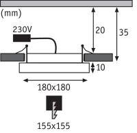 LED-Einbaupanel 929.49