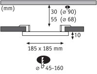 LED-Einbaupanel 930.61