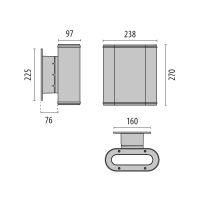LED-Wandleuchte 306317