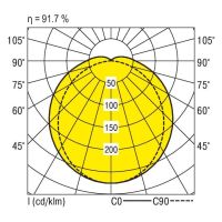 Feuchtraumleuchte f.R-Tube PFLOA-R1X055/15DA
