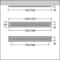 LED-Aufputzleuchte PUNCH 3LRO #96635386