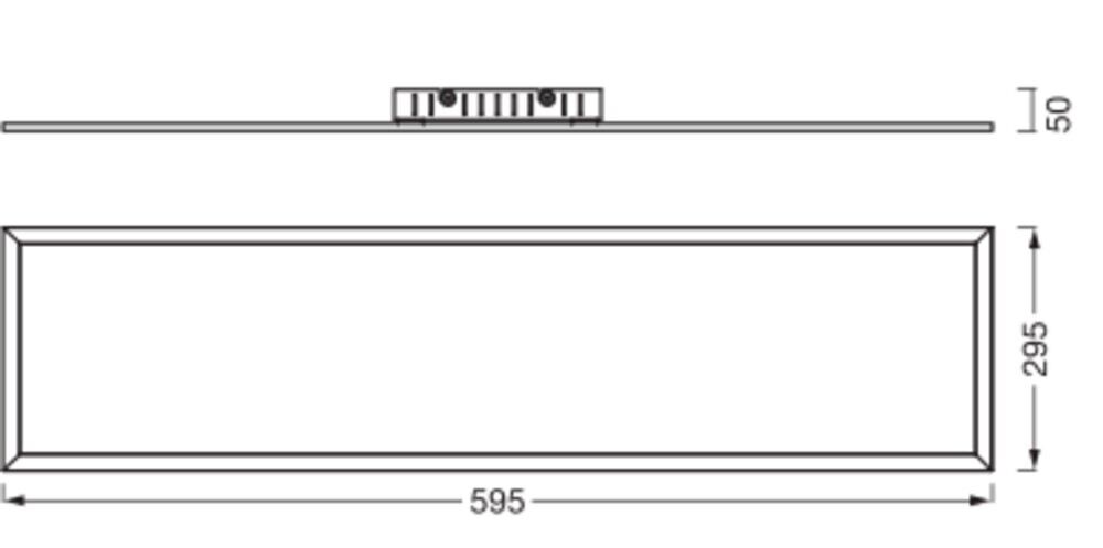 LED-Deckenpanel Plano #4099854291166