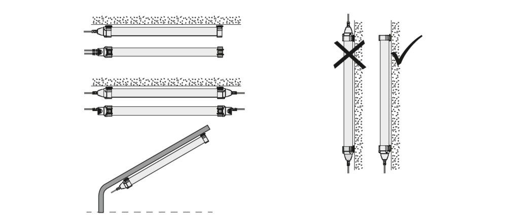 LED-Feuchtraumleuchte DPMAX600S25W840VW69